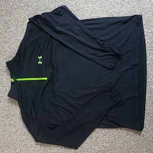 Under Armour quarter zip men's tech heatgear loose fit layer szL